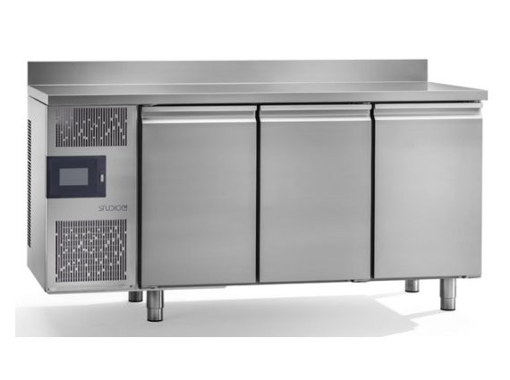 Tavolo refrigerato Daiquiri Elite Line 3 porte con alzatina 0/+ 8° h.710.